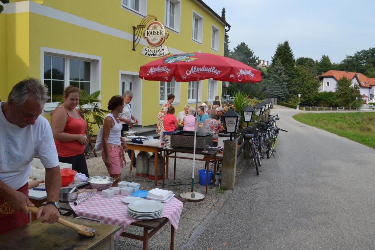 Hotel Gasthaus Kleebinder Haunoldstein Exterior foto